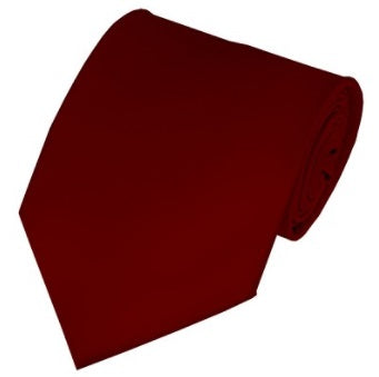 Solid Tie  - Burgundy - Eaden Myles