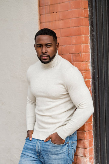 Sand Turtle Neck - Eaden Myles