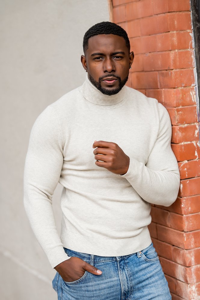 Sand Turtle Neck - Eaden Myles