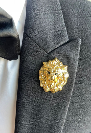 Lapel Pin - Lion Head- Mufasa - Eaden Myles