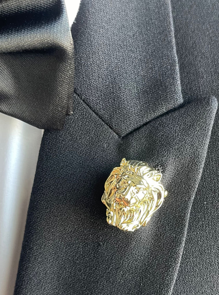 Lapel Pin - Lion Head- Simba - Eaden Myles