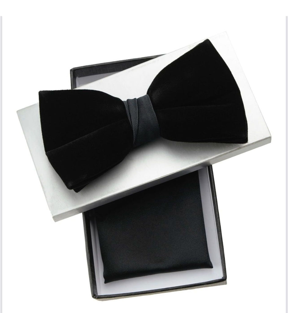 black velvet standard bowties 
